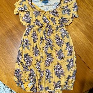 ModCloth Gold Dress